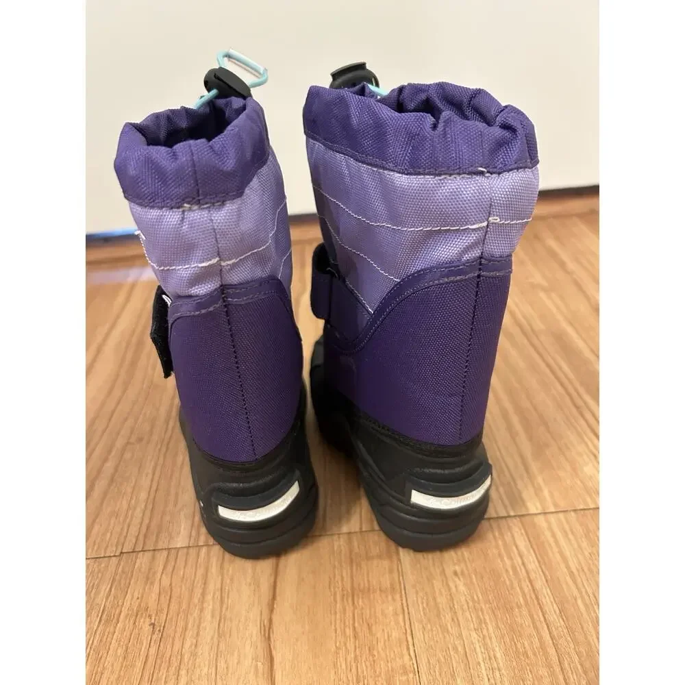 Columbia Boots Toddler Girl Purple Size 7 Made In Mexico New